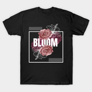 Bloom Graphic flower design T-Shirt